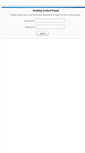 Mobile Screenshot of myhostingcontrolpanel.com