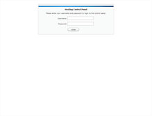 Tablet Screenshot of myhostingcontrolpanel.com